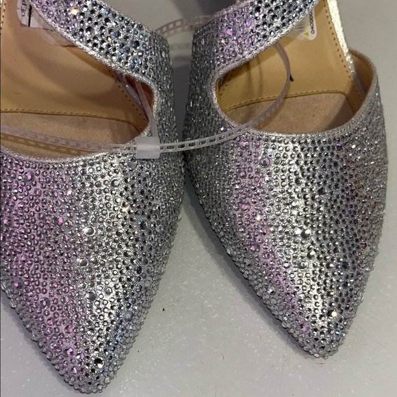 Alex Marie Sparkling Silver Heels - Picture 7 of 10